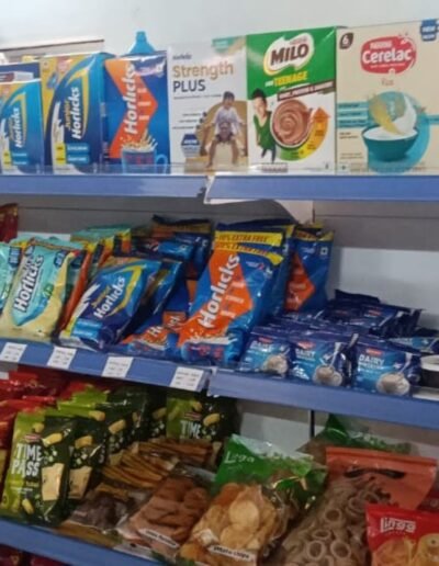 Snacks and drinks in Sri Vishakha Supermarket